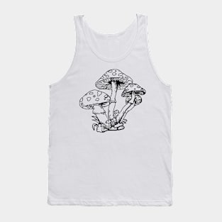 Toadstool Mushrooms Tank Top